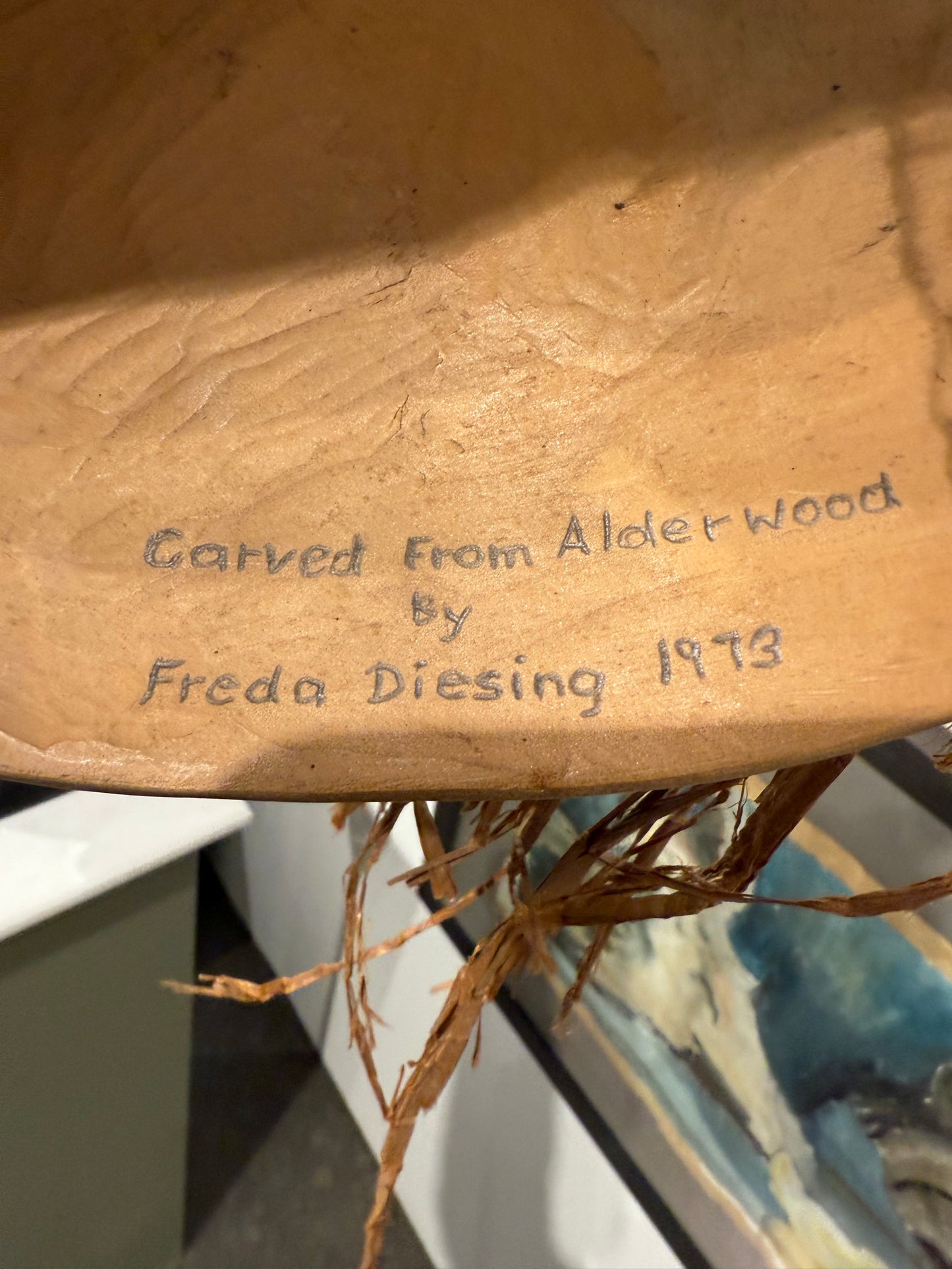 HAIDA MALE PORTRAIT MASK, 1973 by Freda