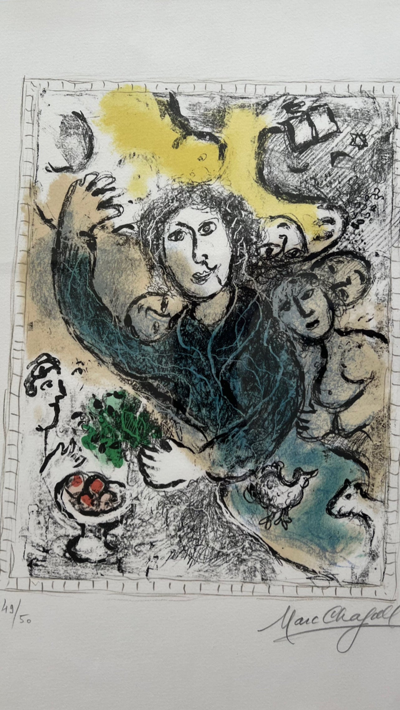 ‘L’Artiste I’ by Marc Chagall
