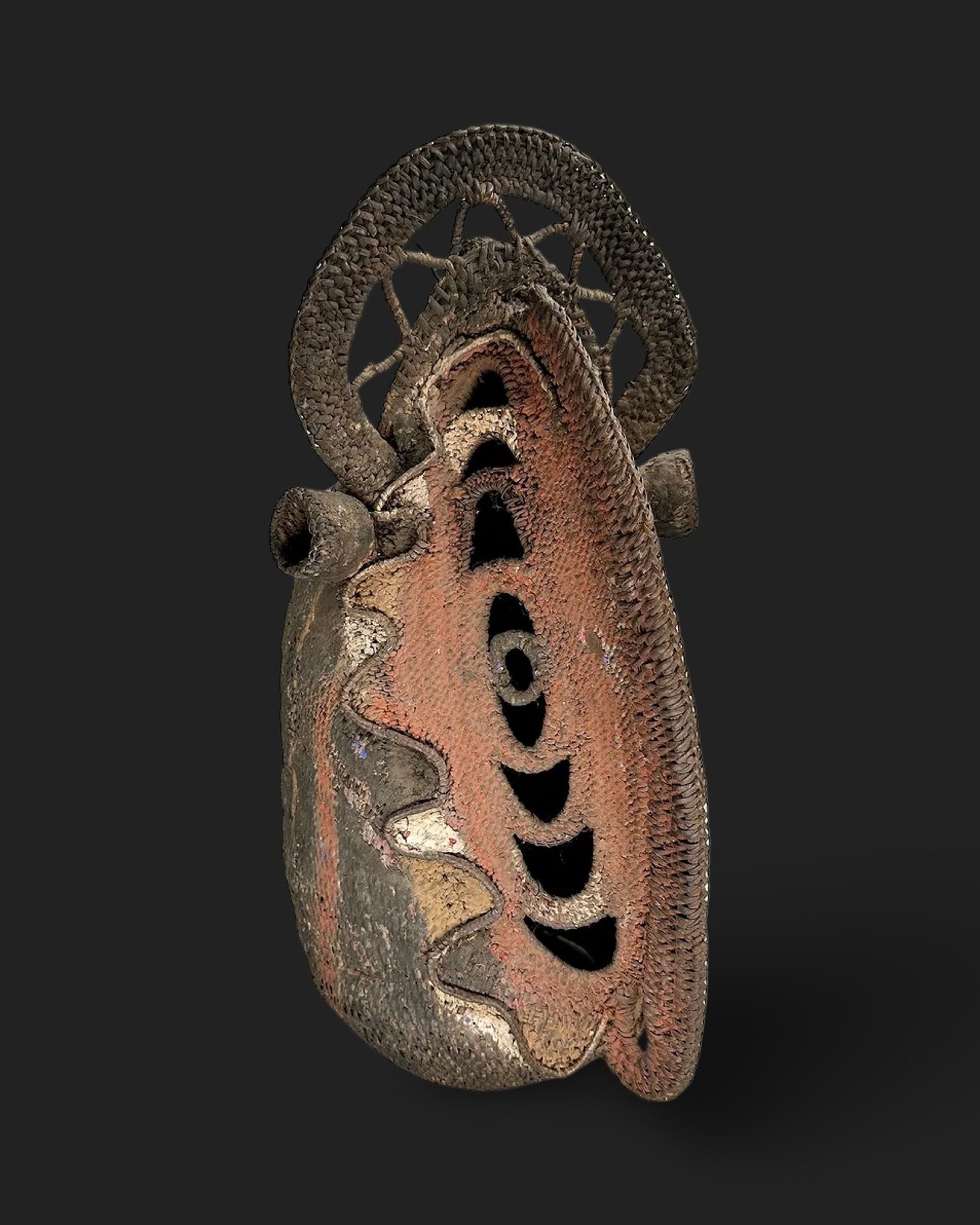 Large Woven Yam Mask