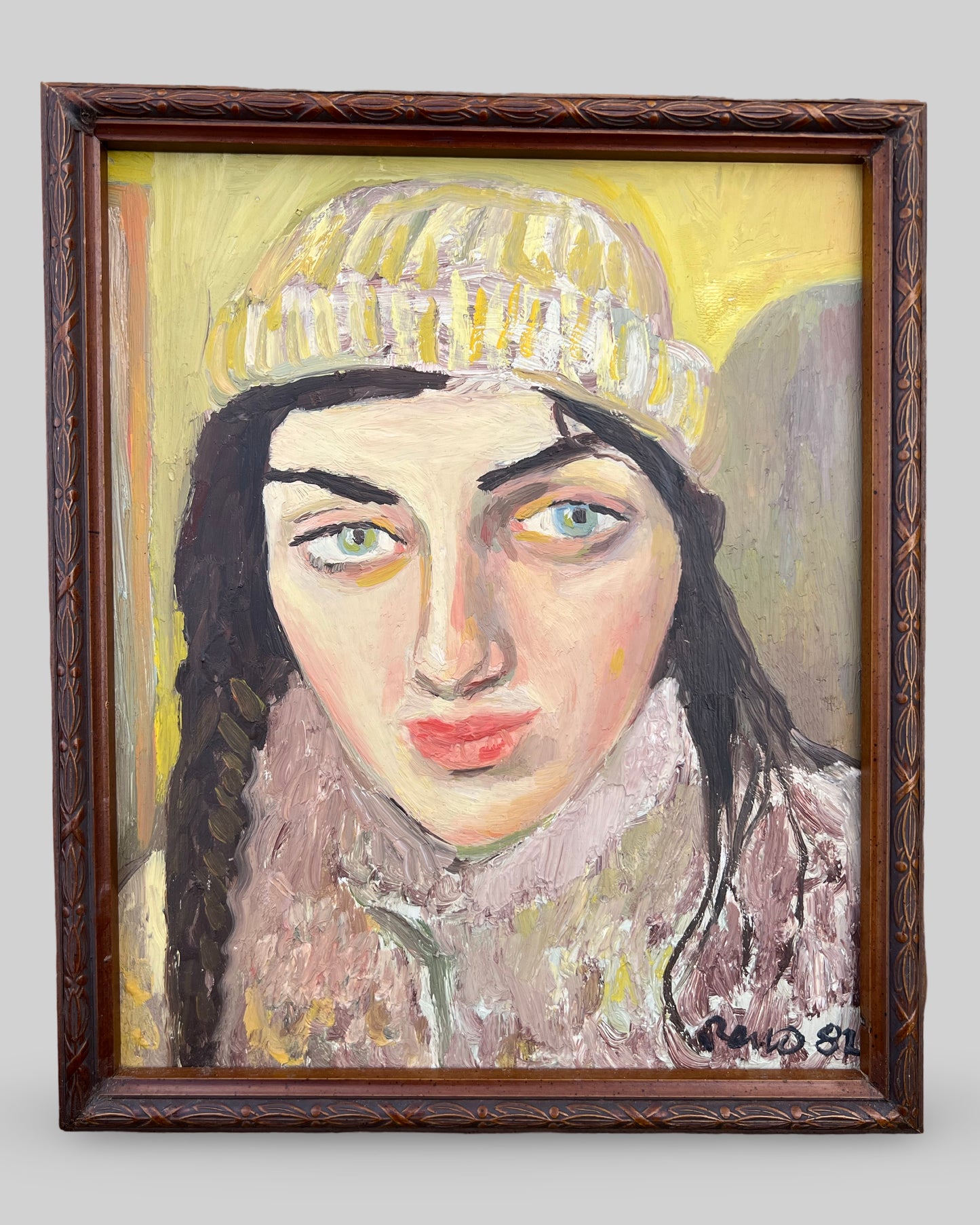 Woman with Knit Hat, 1982