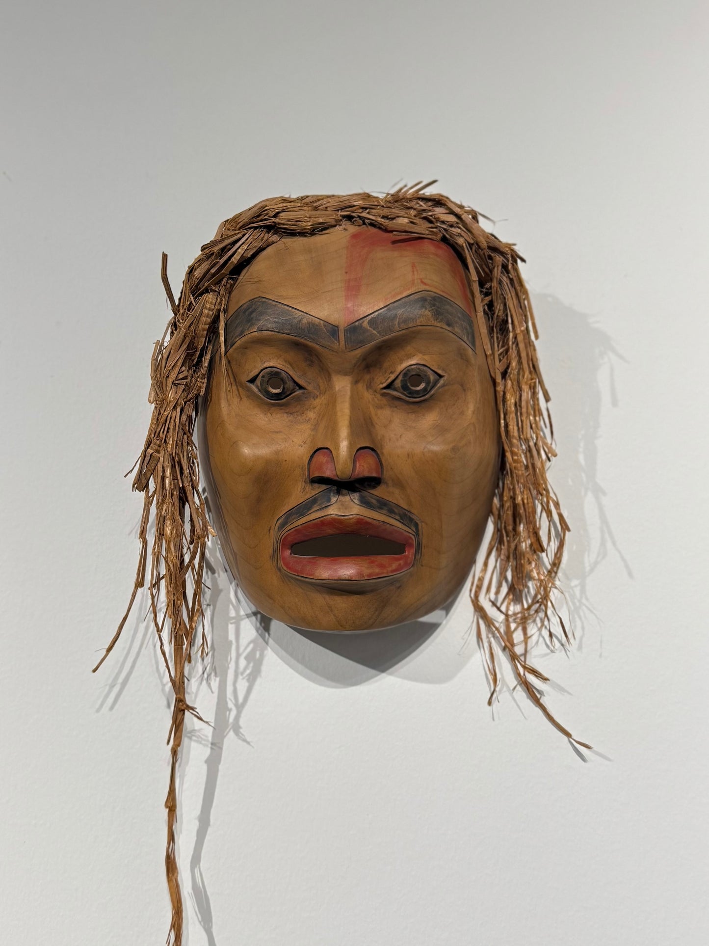 HAIDA MALE PORTRAIT MASK, 1973 by Freda