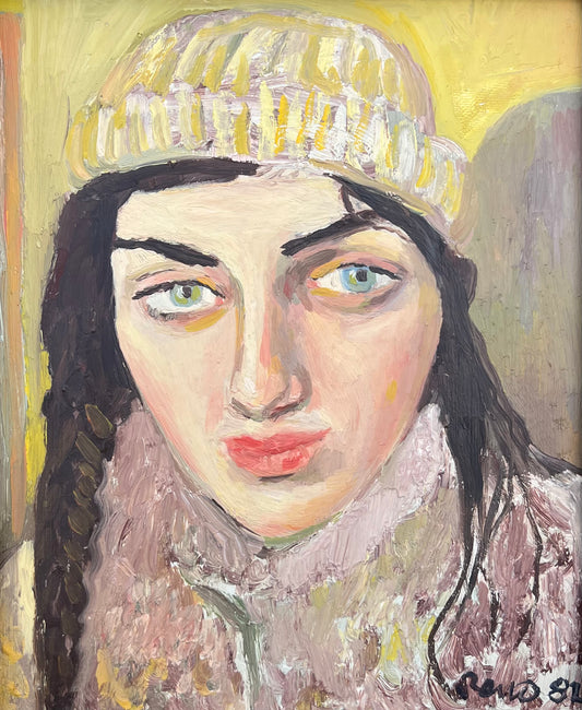 Woman with Knit Hat, 1982
