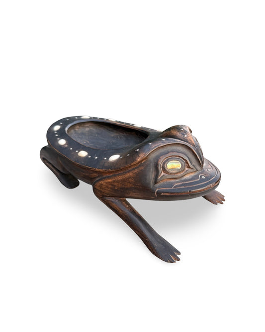 Old Tlingit Frog Bowl