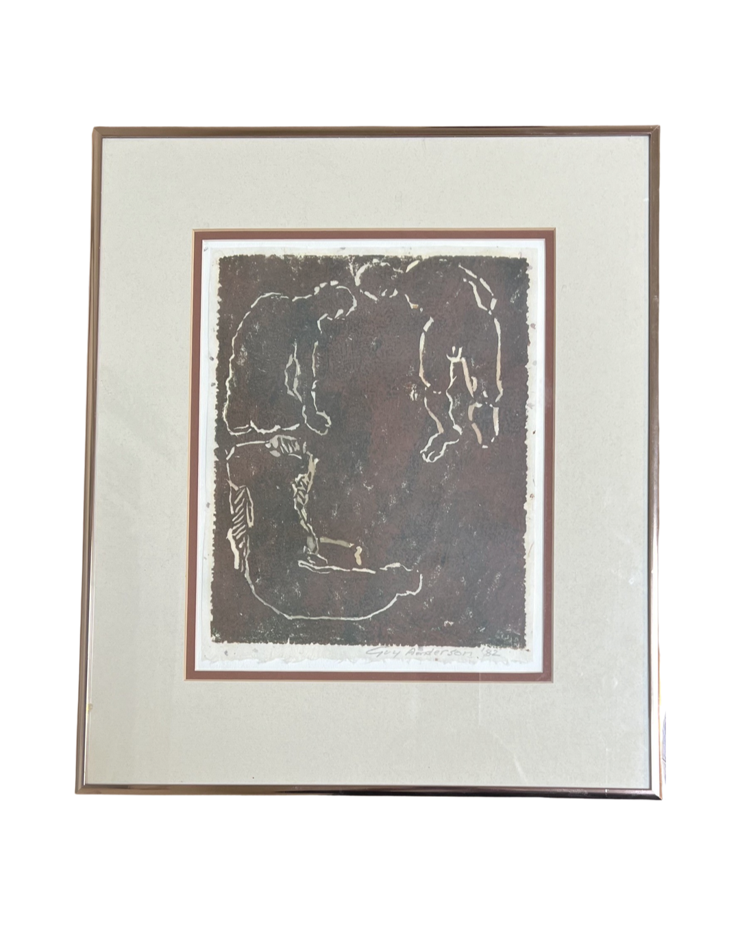 Untitled Woodblock Print
