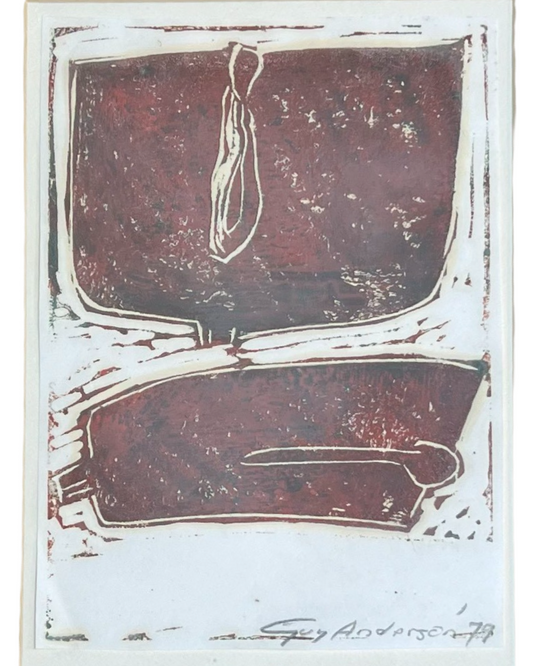 Untitled Woodblock Print