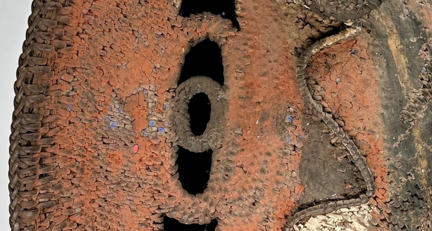 Large Woven Yam Mask