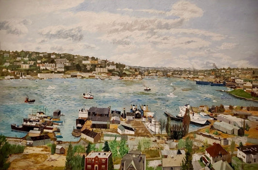 Lake Union from Lakeview Blvd