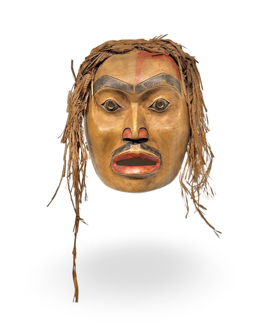 HAIDA MALE PORTRAIT MASK, 1973 by Freda