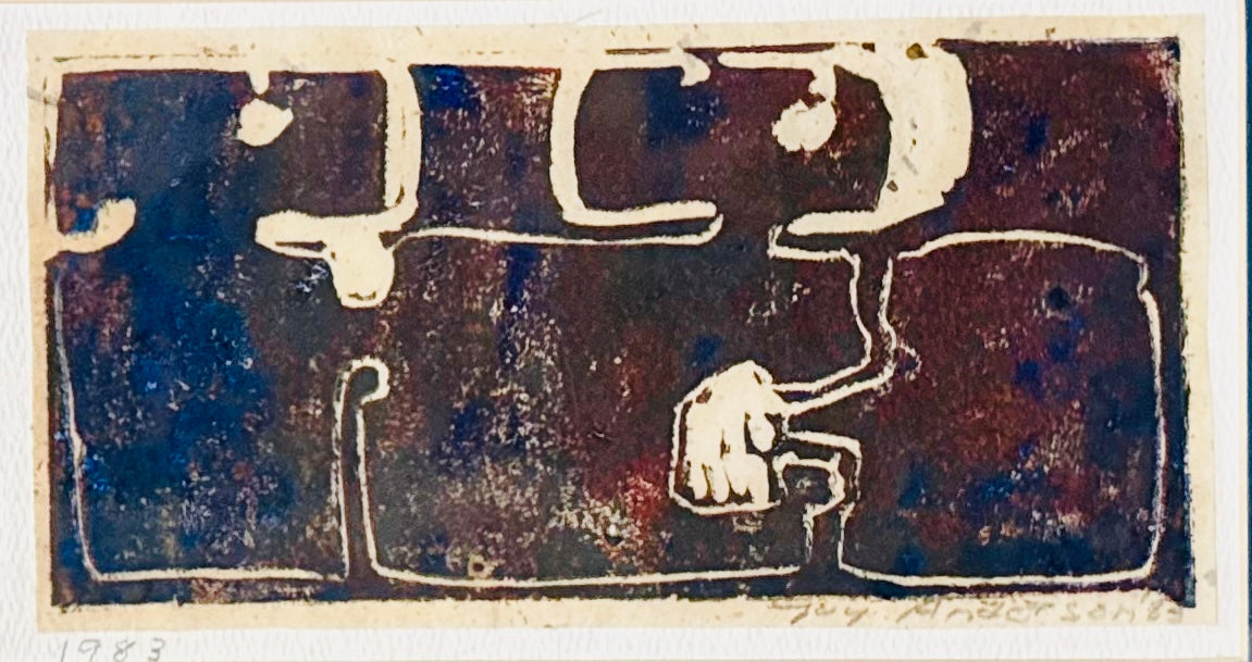 Guy Anderson Woodblock, 1983