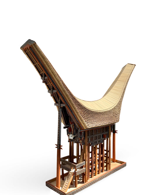 Model of a Torajan Spirit House