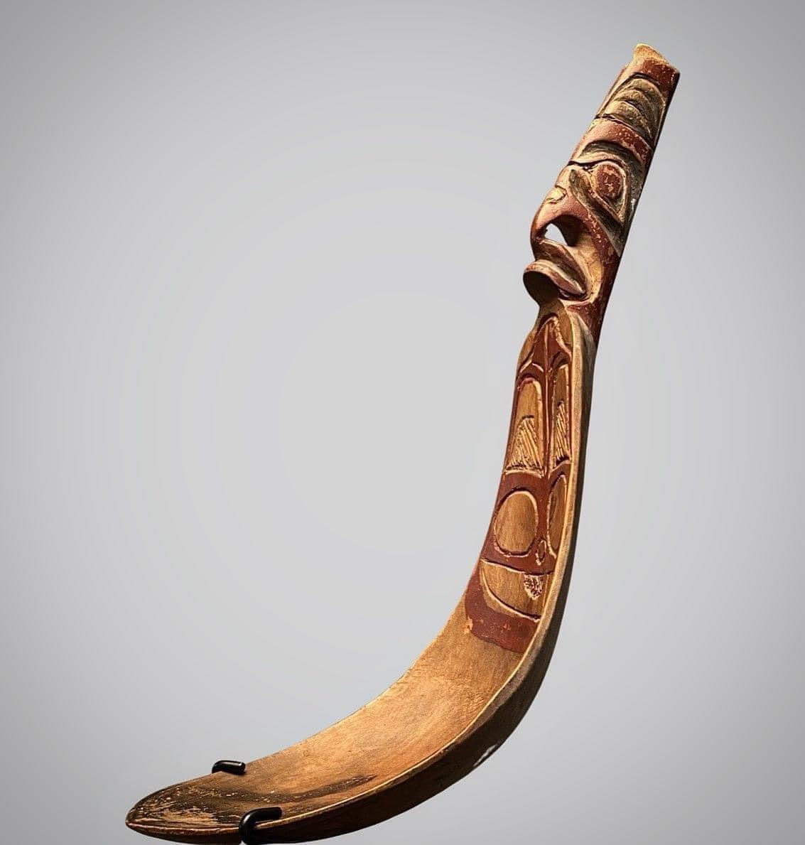 Northwest Coast Potlatch Ladle, Haida.