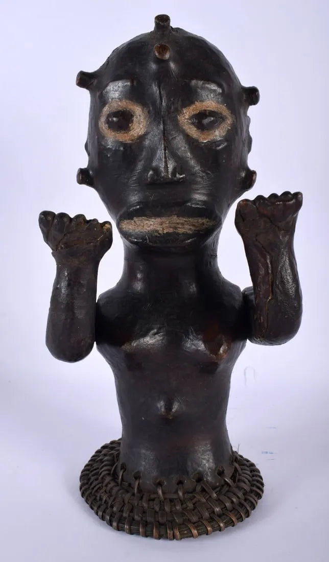 Ekoi Skin Covered Headdress