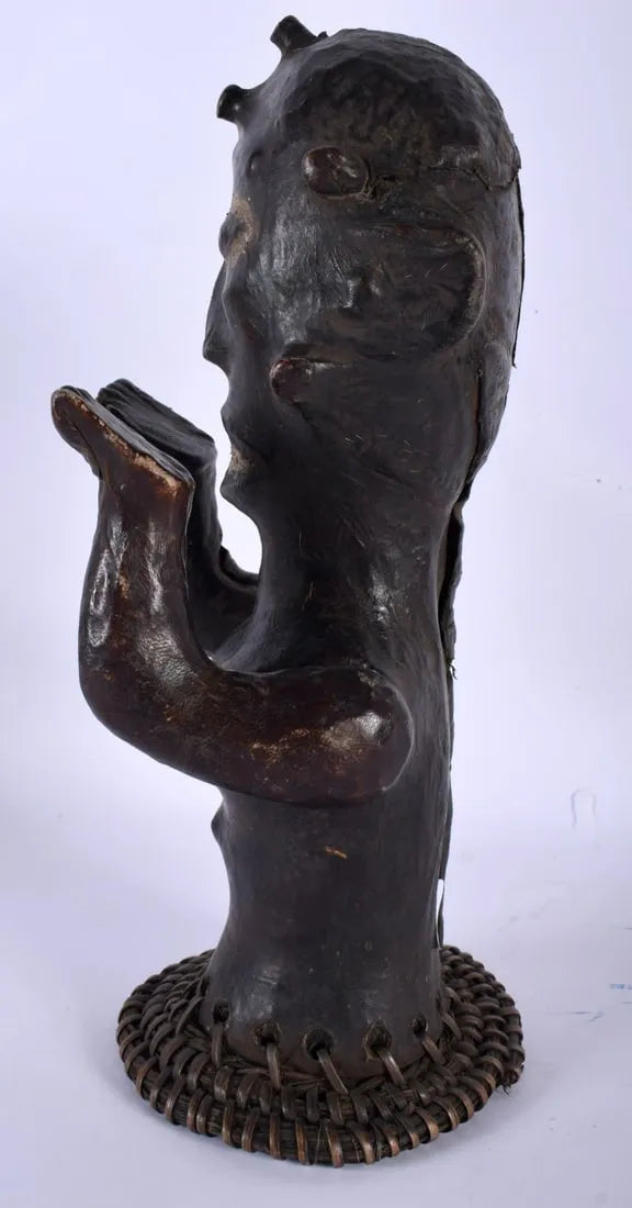 Ekoi Skin Covered Headdress