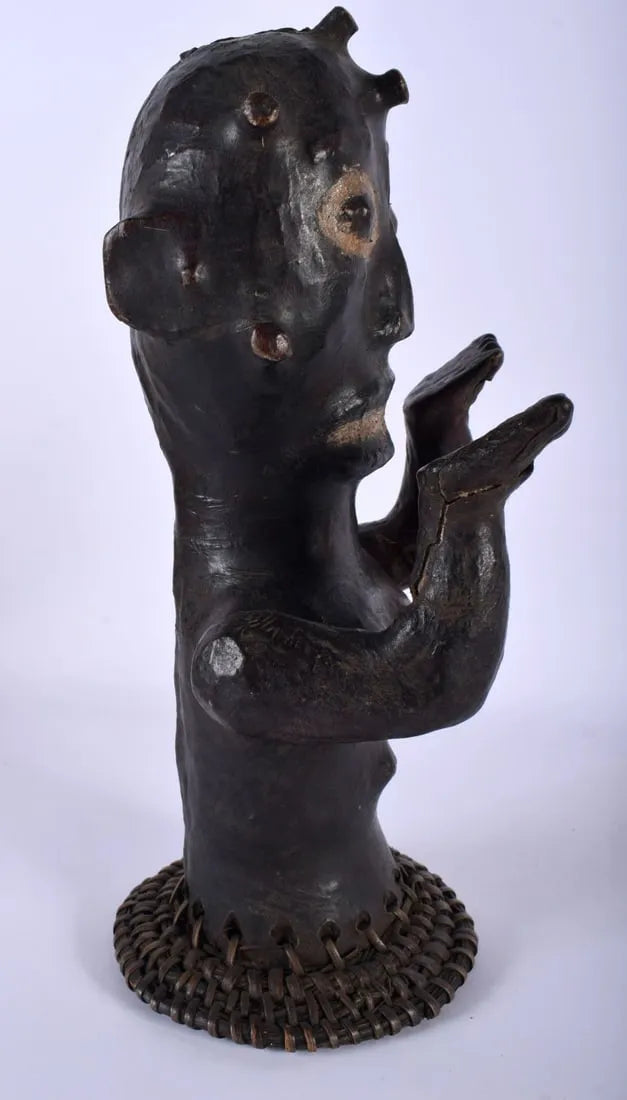 Ekoi Skin Covered Headdress