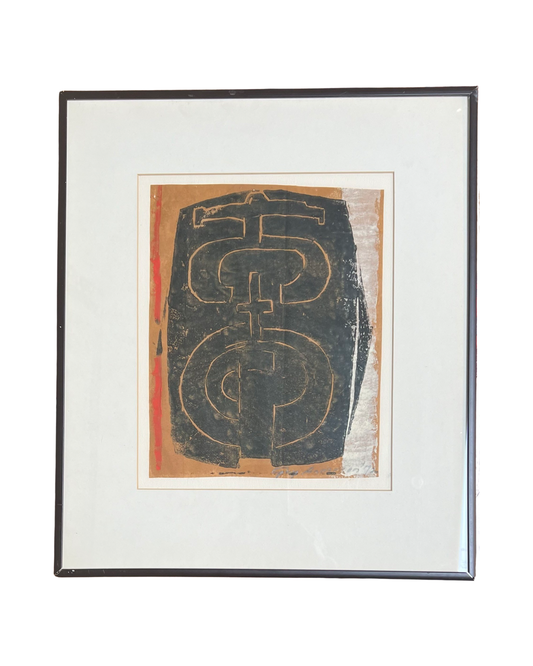 Untitled Woodblock Print