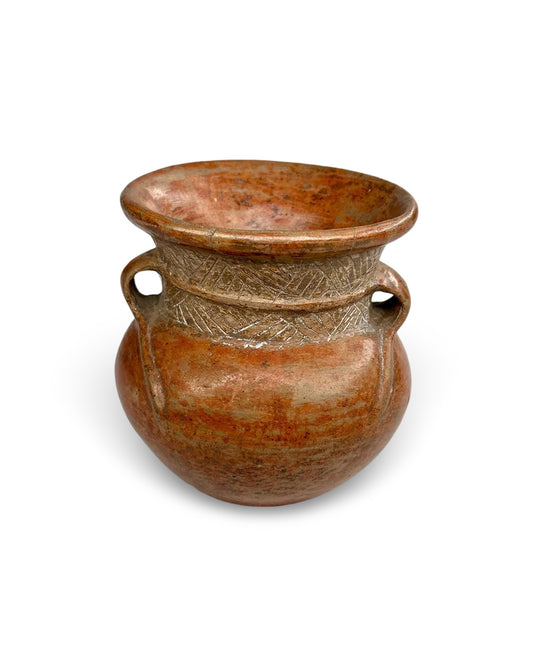 Beautiful El Salvador Orange-ware Bowl