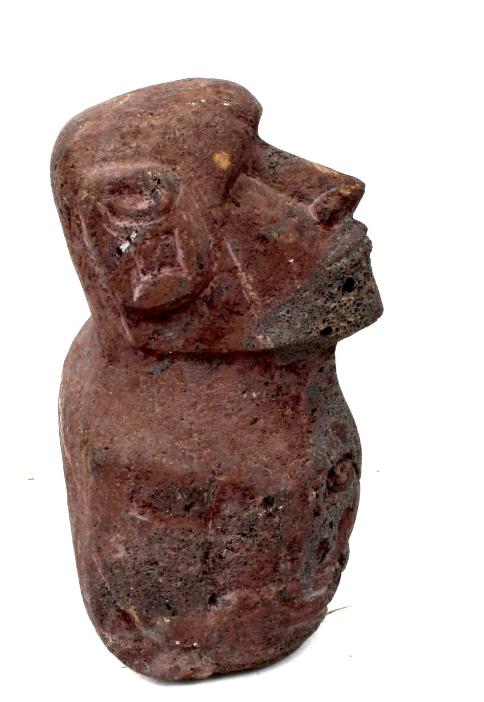 A Moai Hava Ancestor Head