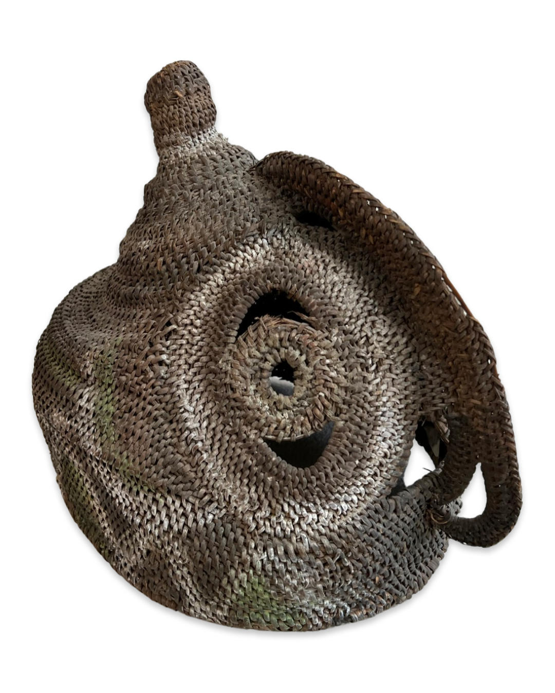 Woven Basket Yam Mask