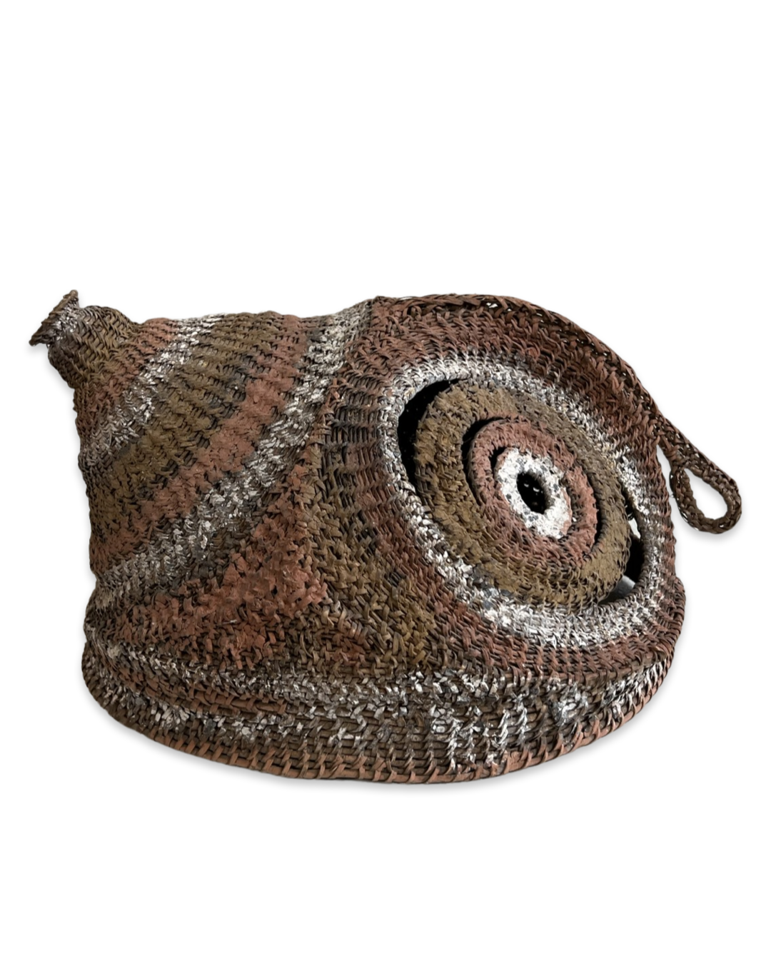 Woven Basket Yam Mask
