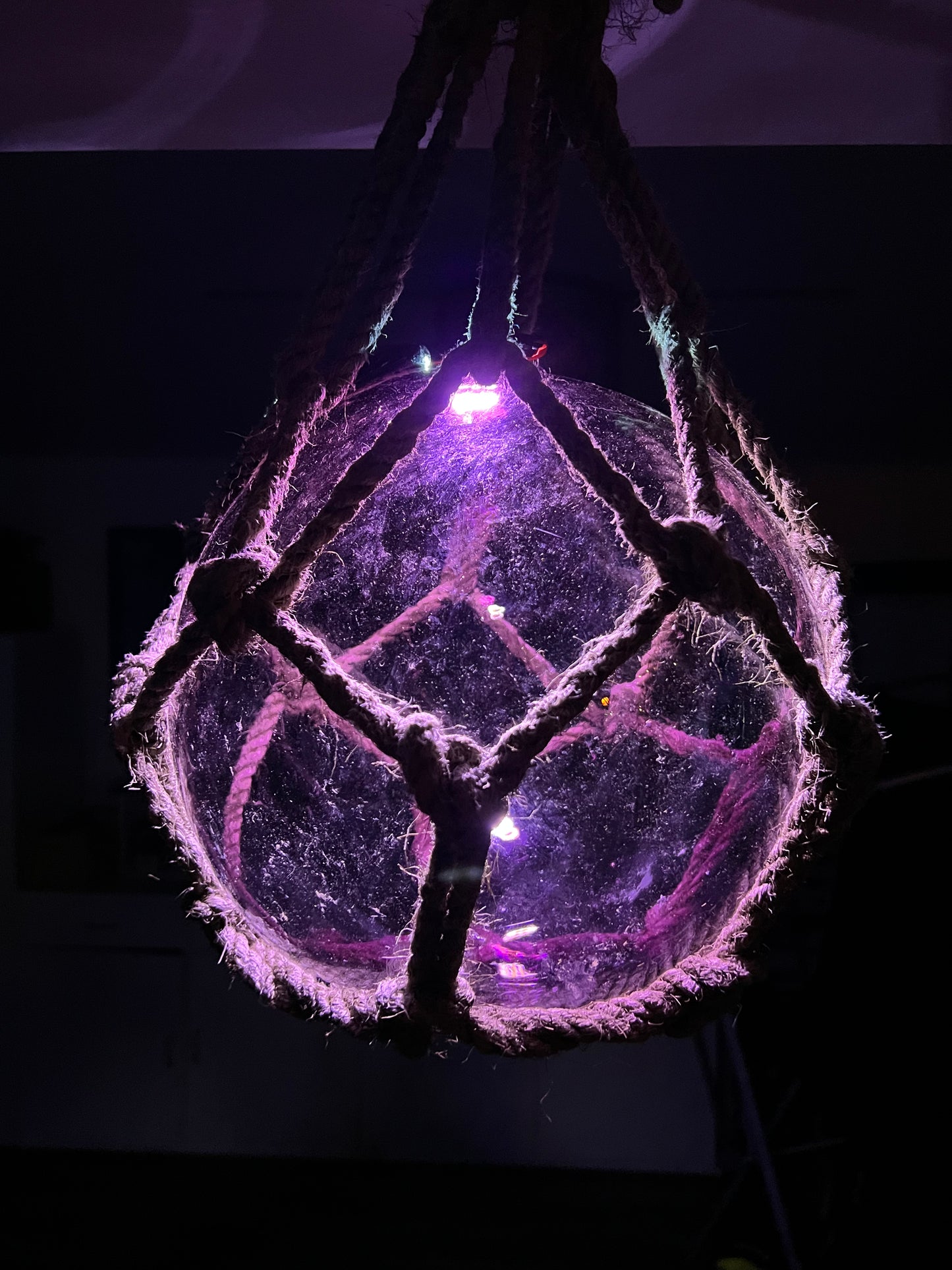 L Vintage Glass Ball FLoat