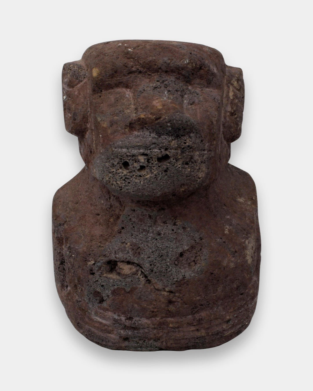 A Moai Hava Ancestor Head