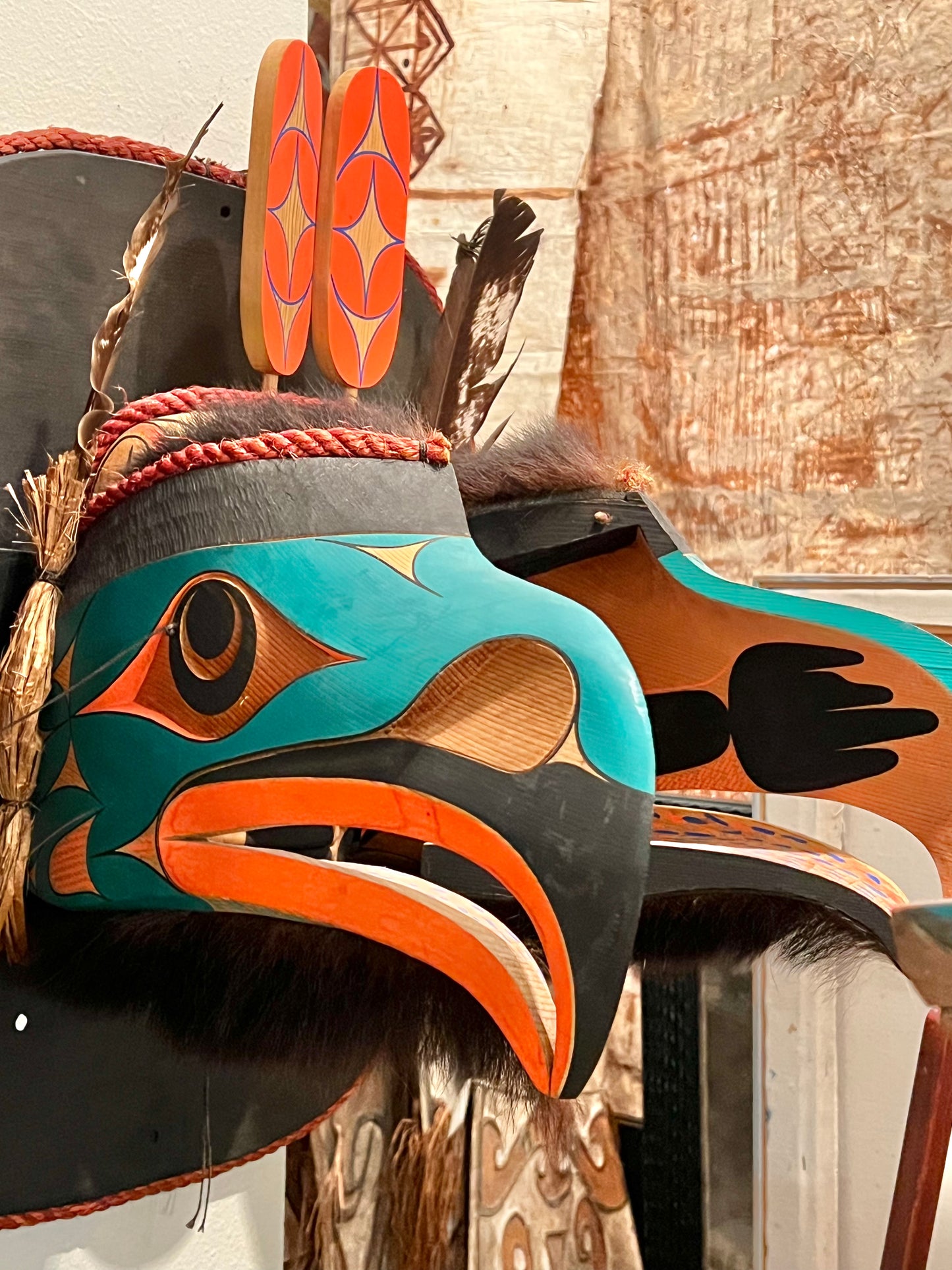 Nootka EAGLE TRANSFORMATION MASK – Cassera Gallery
