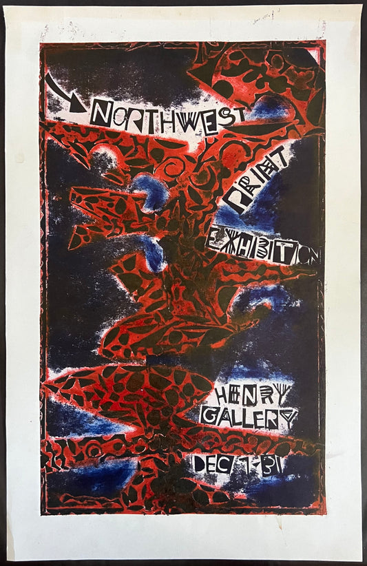 Henry Gallery, Northwest Print Exhibition Poster AP