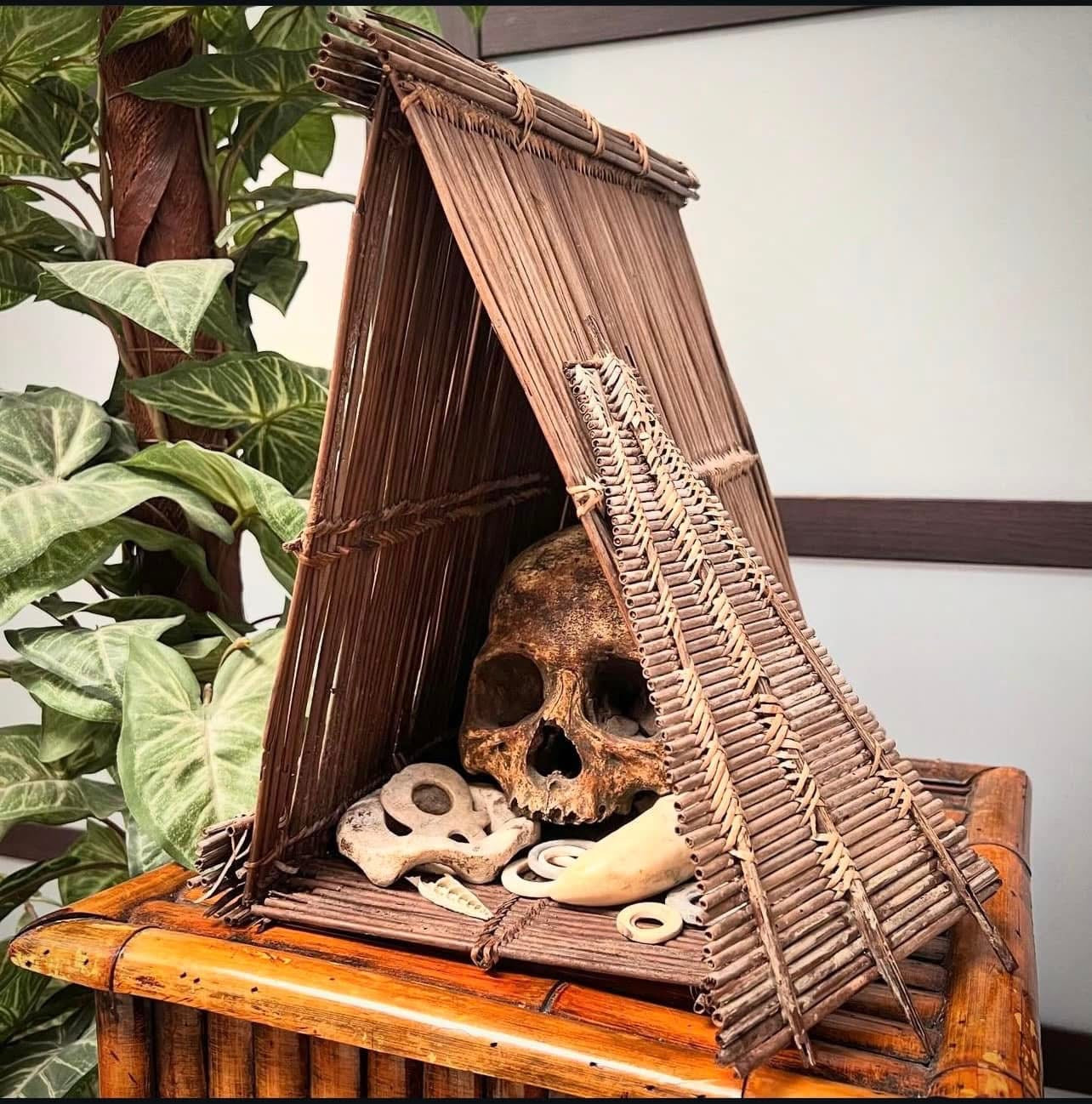 Published Kosa Ancestor Skull Hut