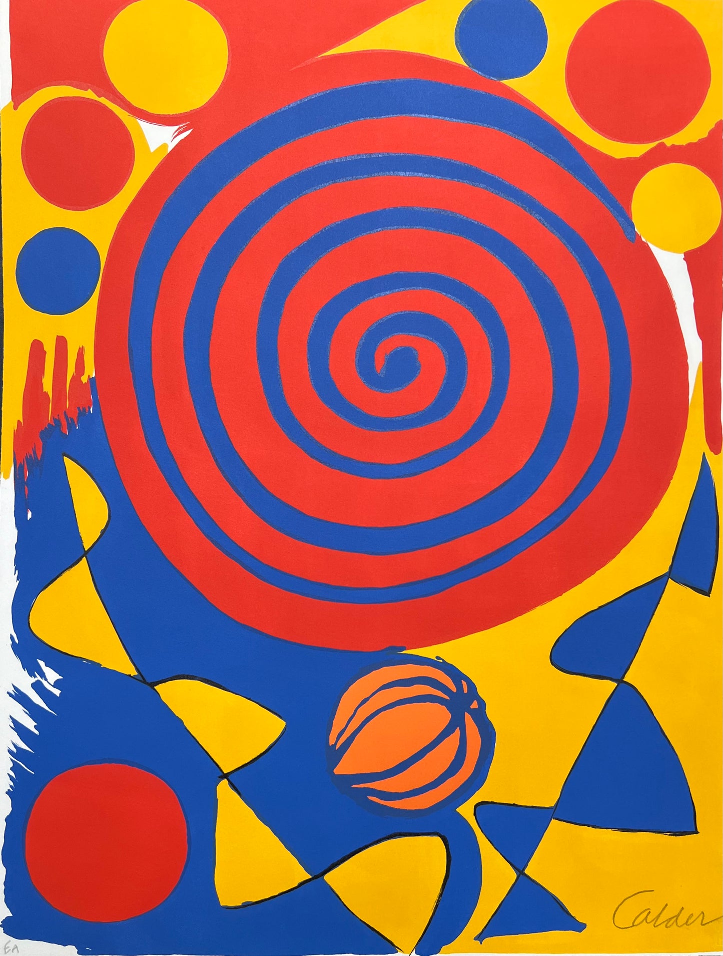 Alexander CALDER, Magie éolienne - 1972