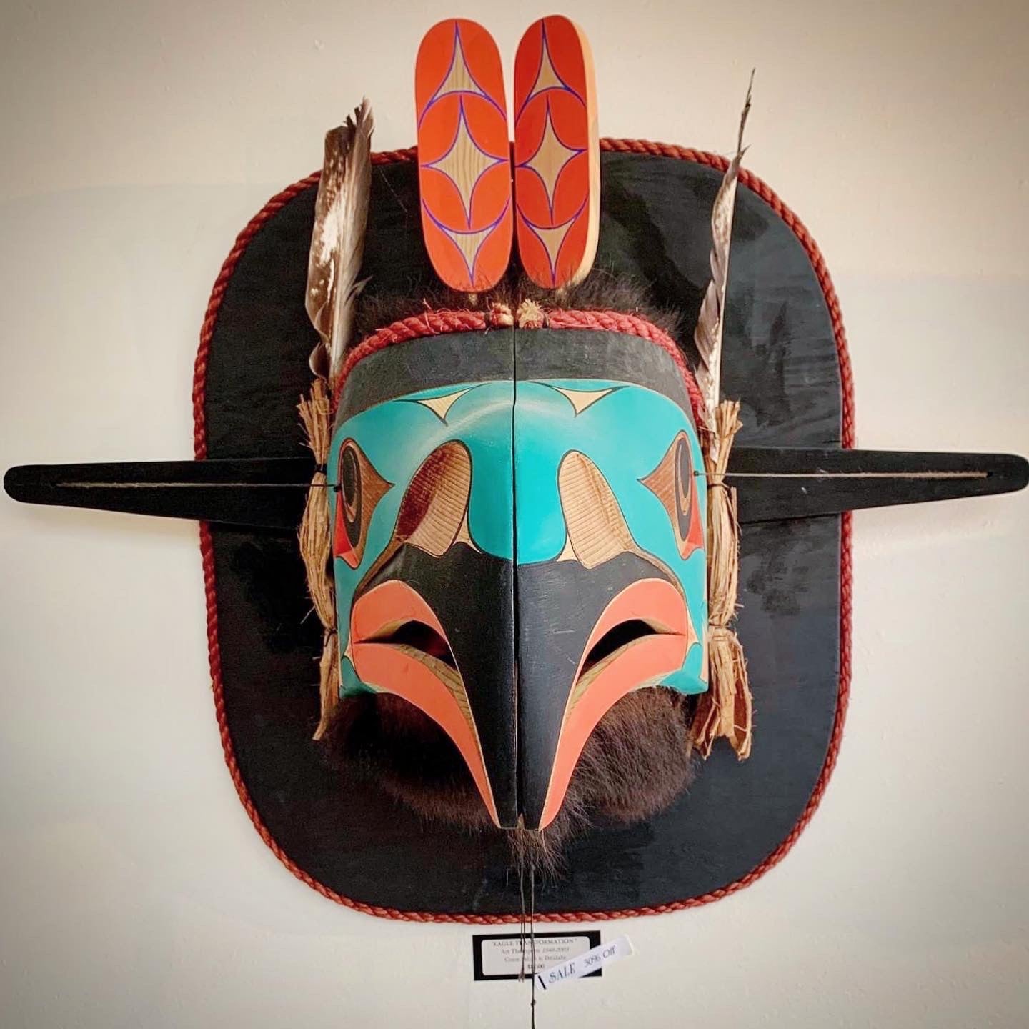 Nootka EAGLE TRANSFORMATION MASK – Cassera Gallery