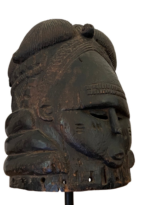 Bundu Sande Society Mask (Sowei)