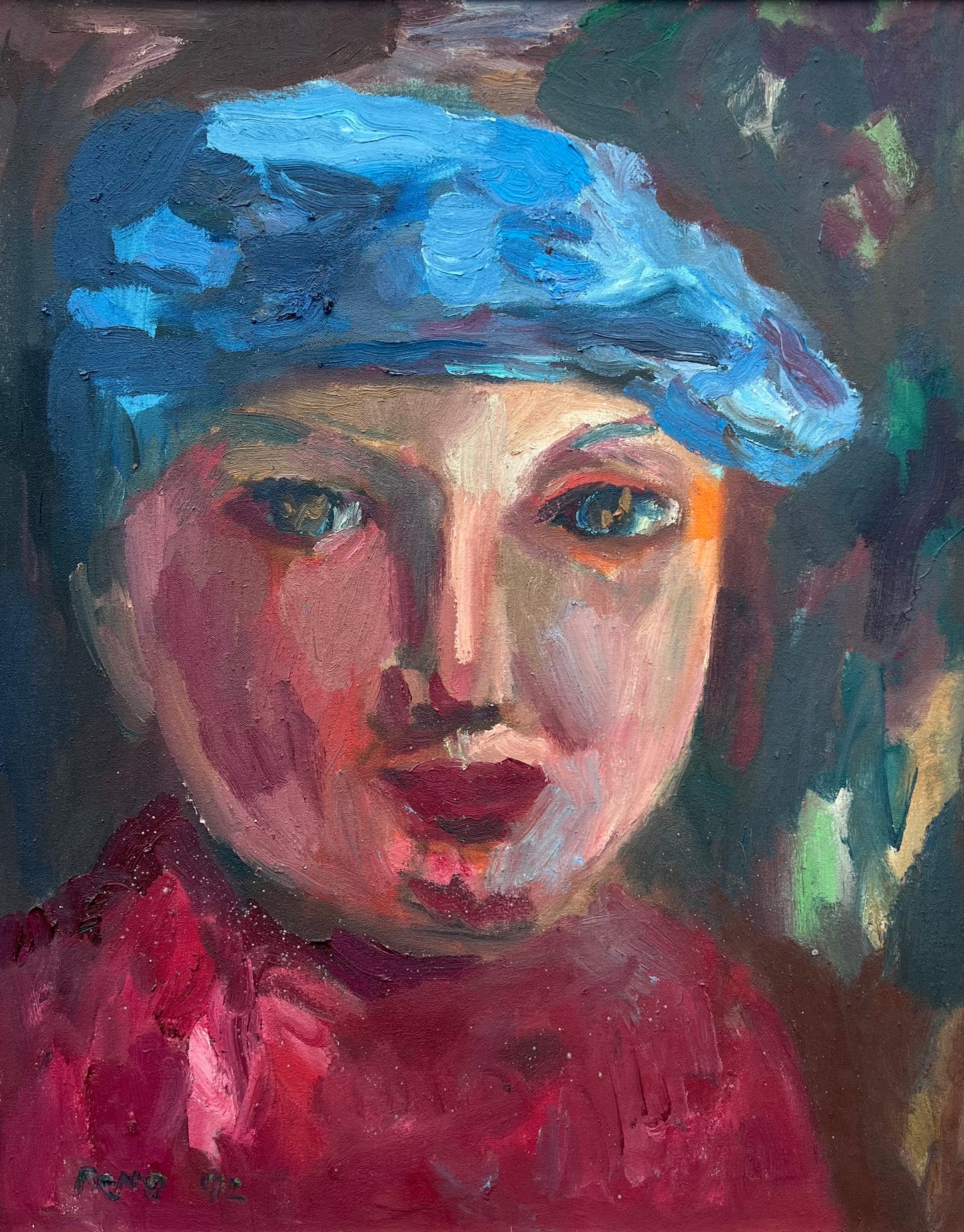 Boy with Blue Hat, 1992