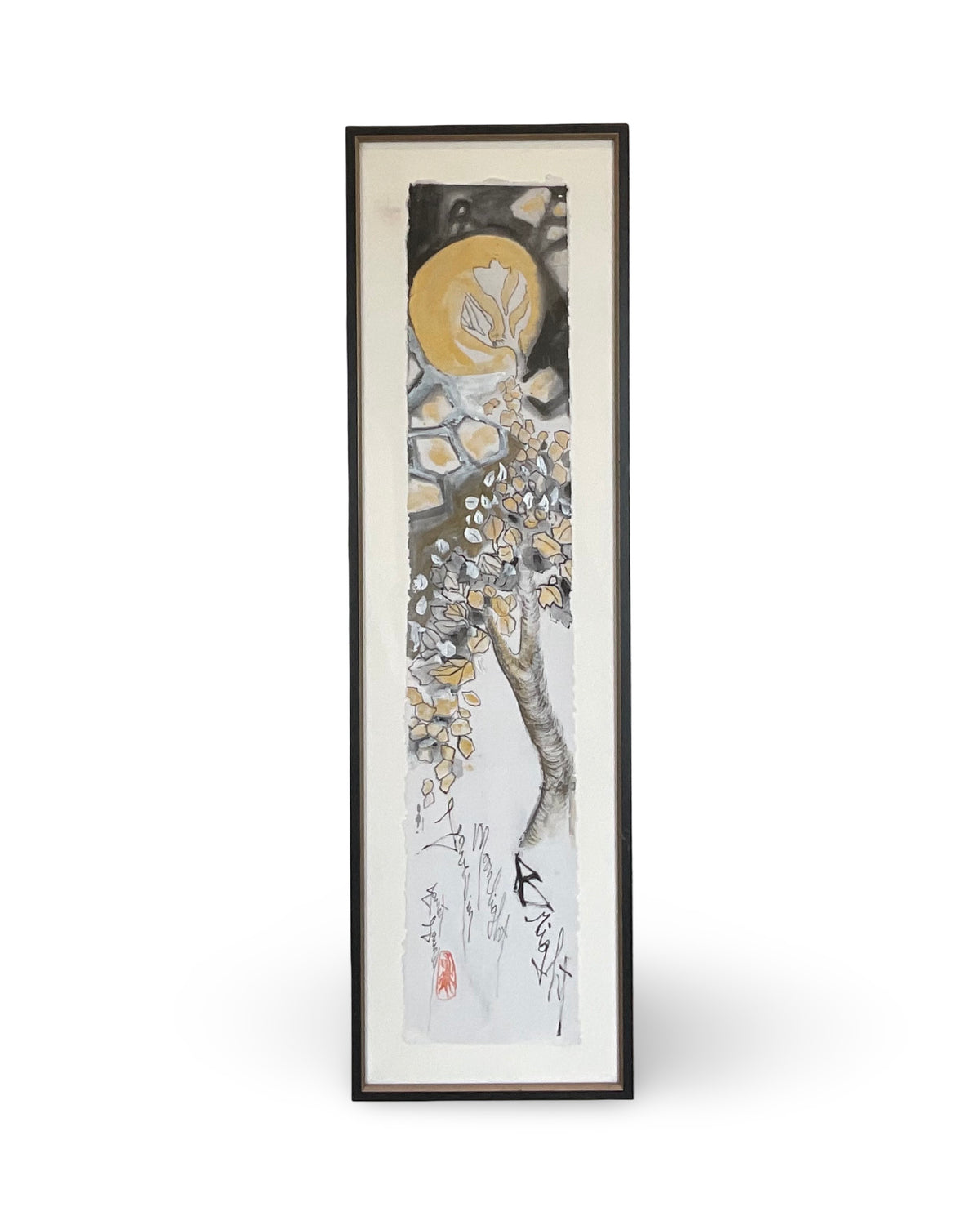 Leaves in Moonlight Bright