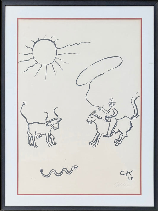Alexander CALDER, Cowboy - 1967