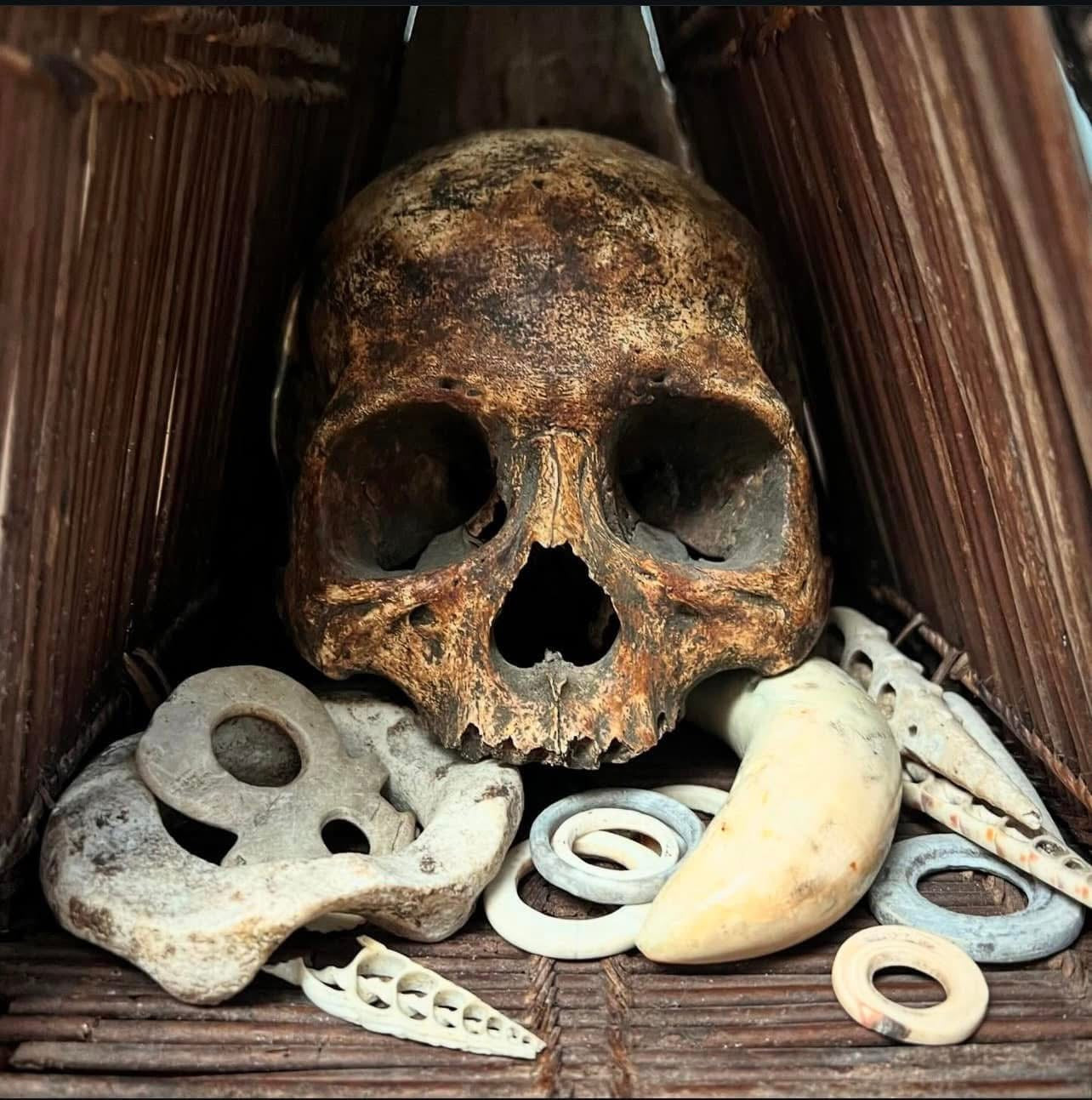 Published Kosa Ancestor Skull Hut