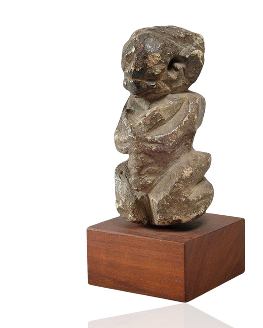 A Kissi Stone Nomoli Figure