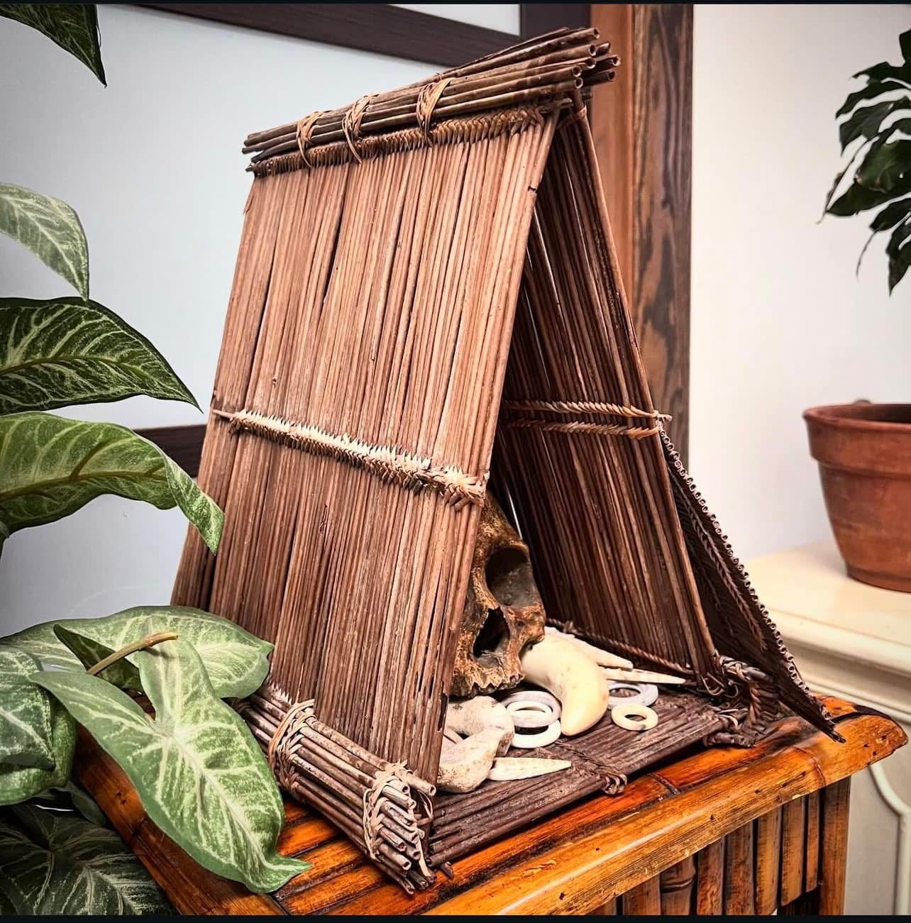 Published Kosa Ancestor Skull Hut