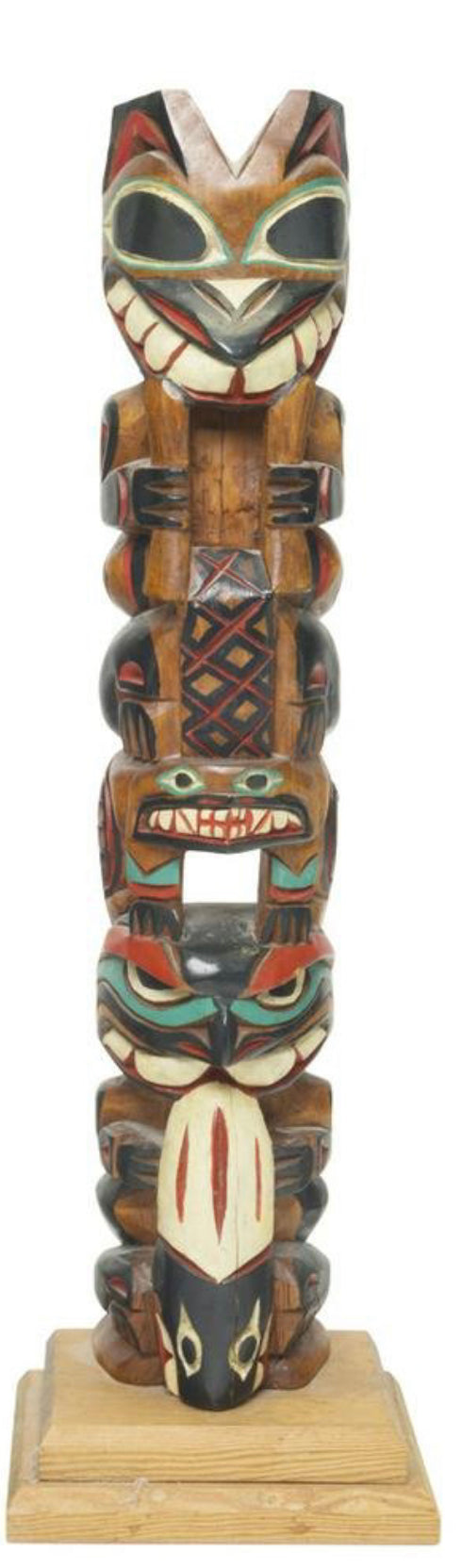 NW Coast Totem by Frank Williams