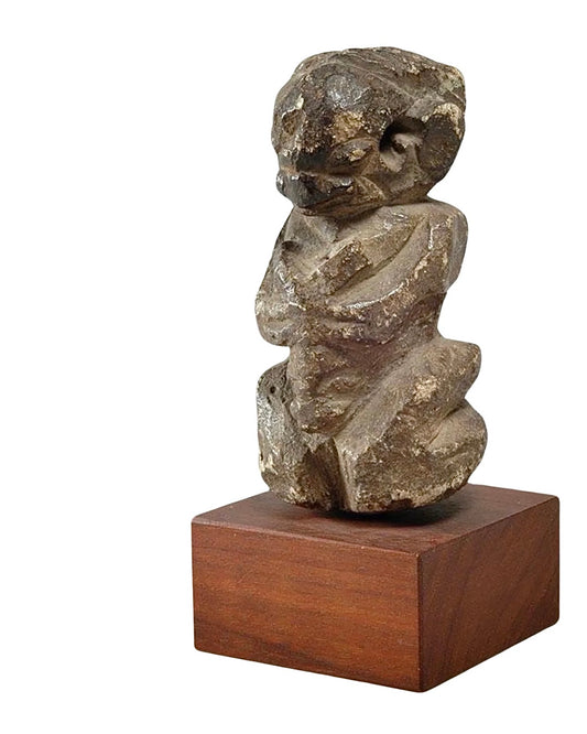 A Kissi Stone Nomoli Figure