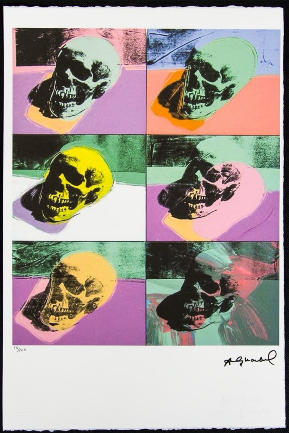 ‘Skull’ by Andy Warhol