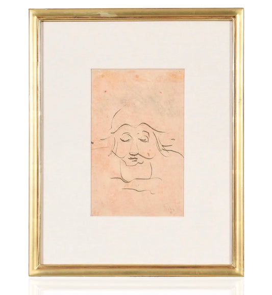 Market Drawing by Mark Tobey
