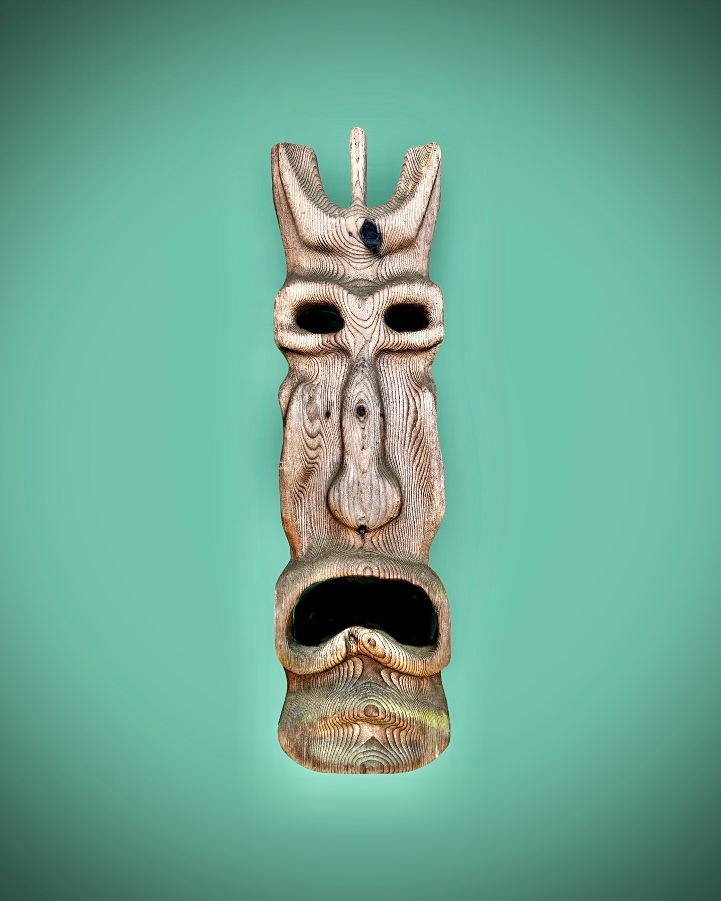MCM Brutalist Tiki Mask