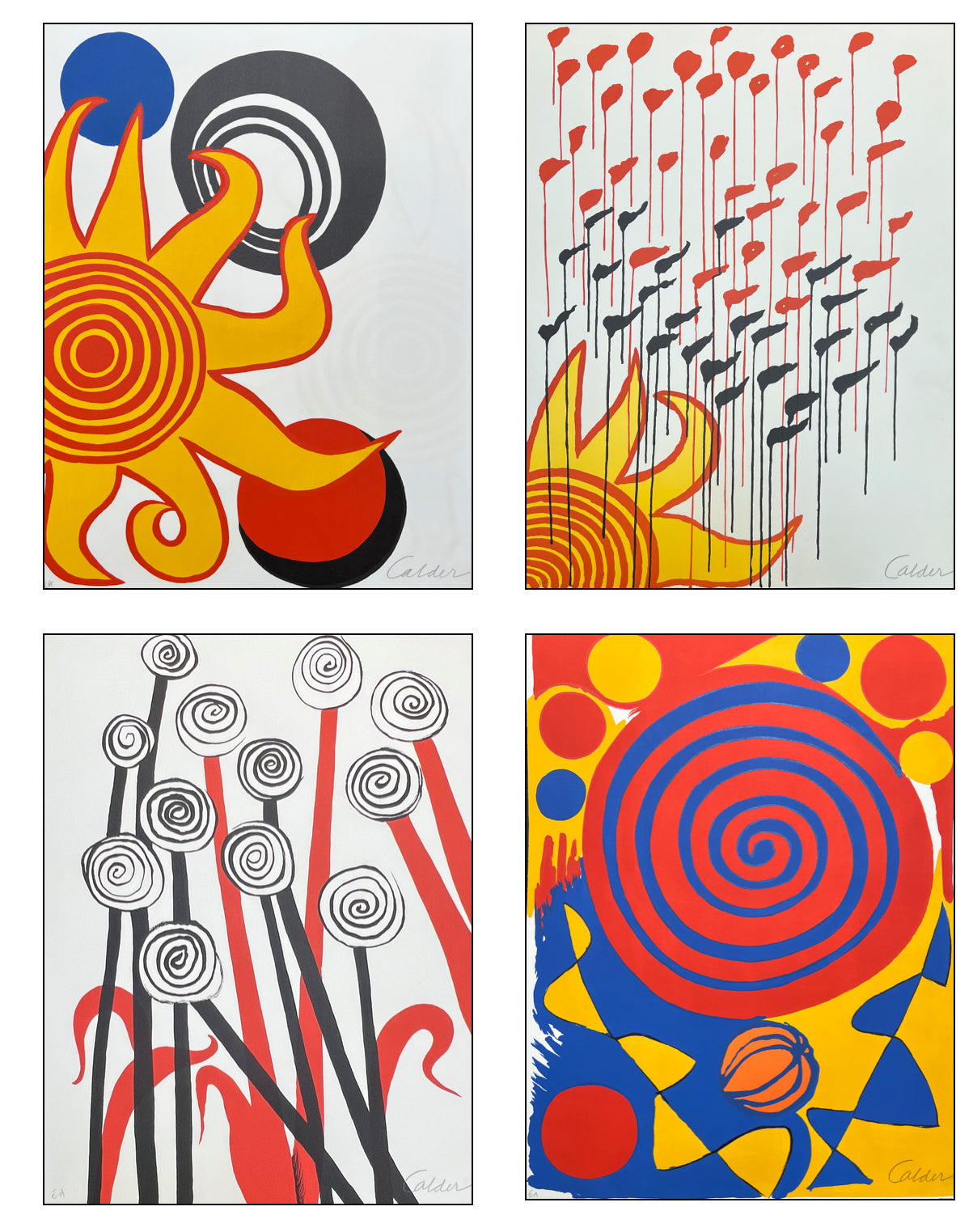 Alexander CALDER, Magie éolienne - 1972