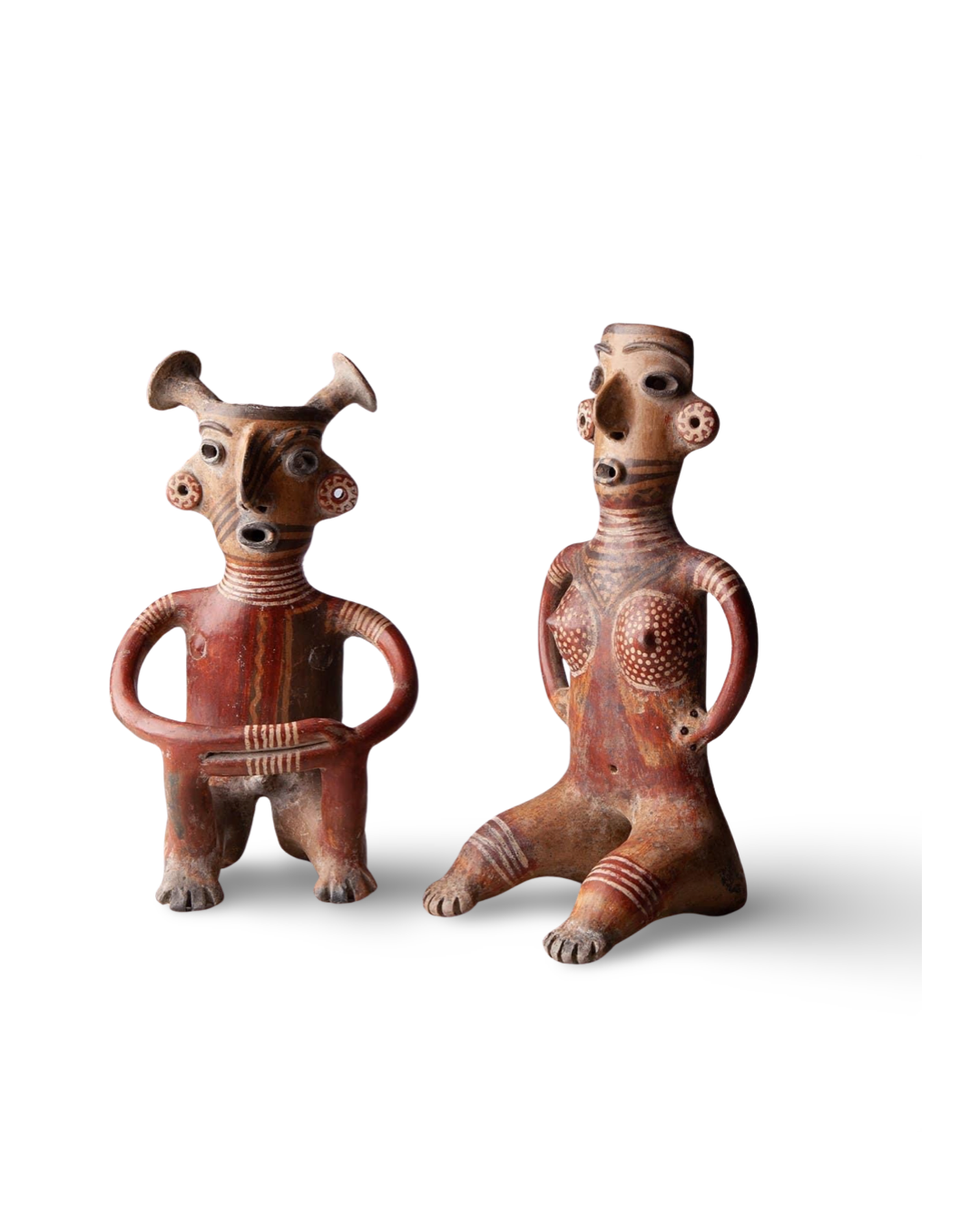 IMPORTANT PAIR OF ZACATECAS FIGURES