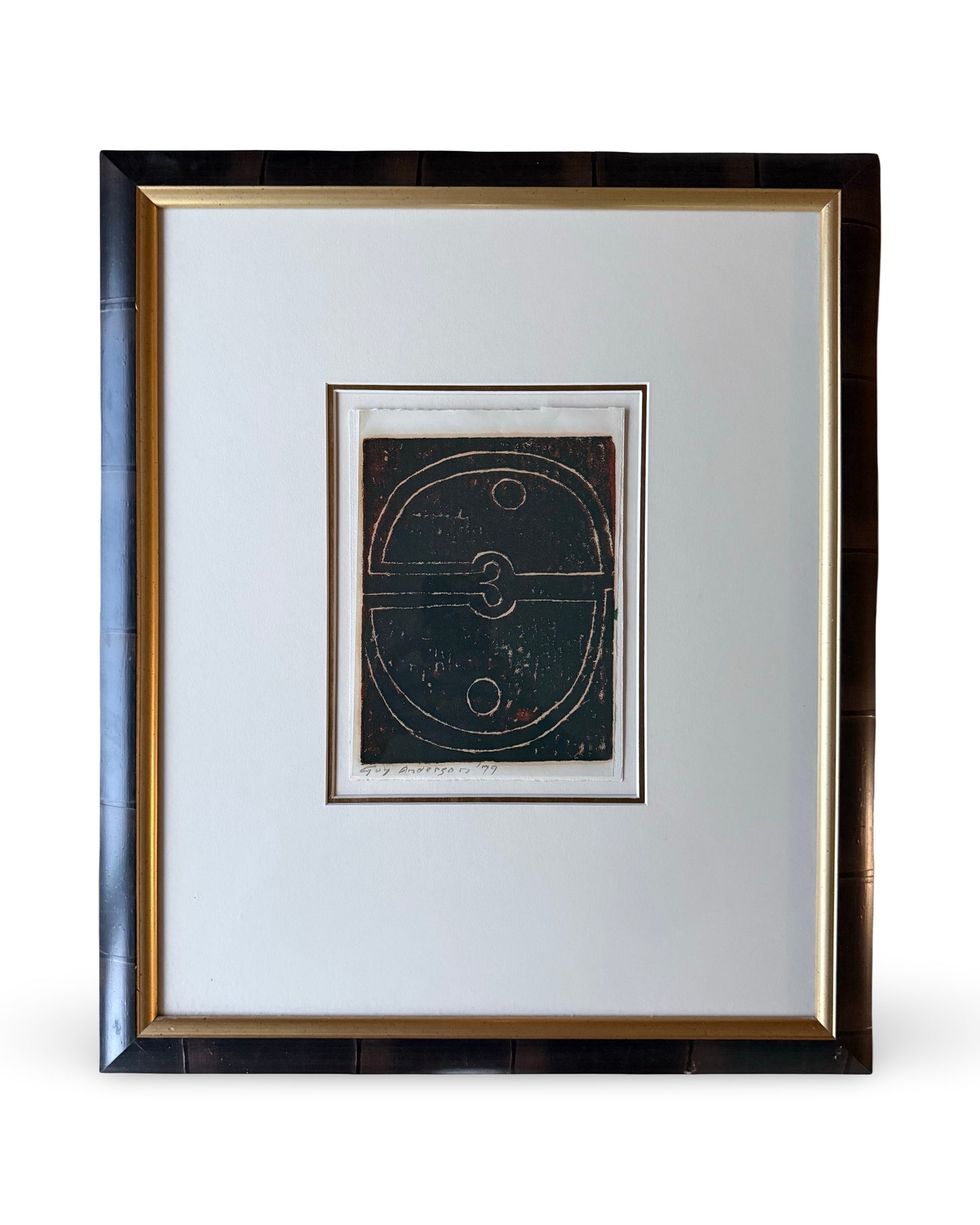 Guy Anderson Woodblock Print